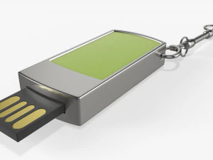 USB flash drive 01 3D Model