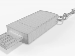 USB flash drive 01 3D Model