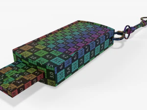 USB flash drive 01 3D Model