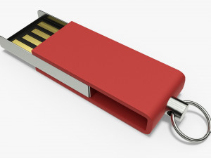 USB flash drive 02 Modello 3D
