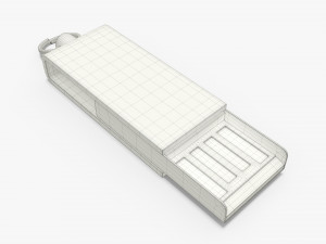 USB flash drive 02 Modello 3D