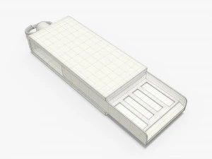 USB-Stick 02 3D Modell