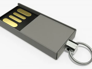 Cl&eacute; USB 03 Modèle 3D