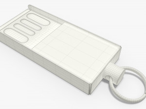 USB flash drive 03 3D Model