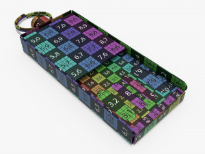 USB flash drive 03 3D Model
