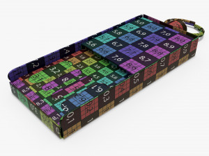 USB flash drive 03 3D Model