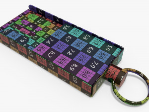 USB flash drive 03 3D Model