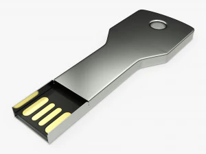 USB flash drive 04 3D Model