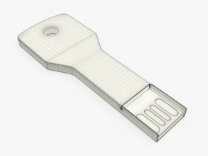 USB flash drive 04 3D Model