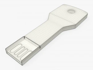 USB flash drive 04 3D Model