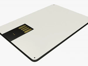 USB flash drive 05 3D Model