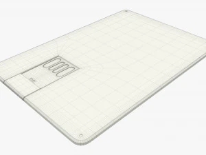 USB flash drive 05 3D Model