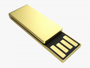 USB flash drive 07 3D Model