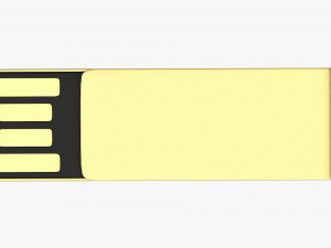 USB flash drive 07 3D Model