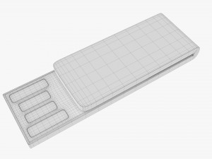 USB flash drive 07 3D Model
