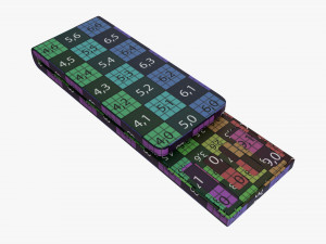 USB flash drive 07 3D Model