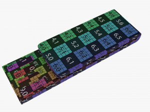 USB flash drive 07 3D Model