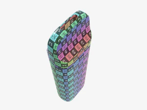 Vape device e-cigarette 01 3D Model