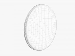 Vote badge mockup 02 flat 3D Model