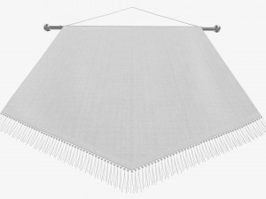 Wall pennant medium 3D 模型