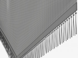 Wall pennant medium 3D 模型