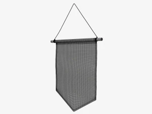 Wall pennant short 3D Model