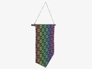Wall pennant short 3D Model