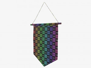 Wall pennant short 3D Model