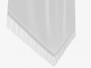 Wall pennant tall 3D 模型