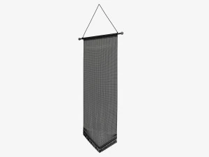 Wall pennant tall 3D Model