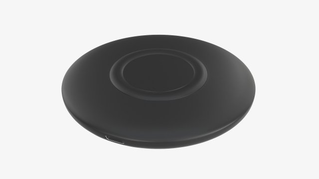 Wireless fast charging pad 3D मॉडल .c4d .max .obj .3ds .fbx .stl .blend 