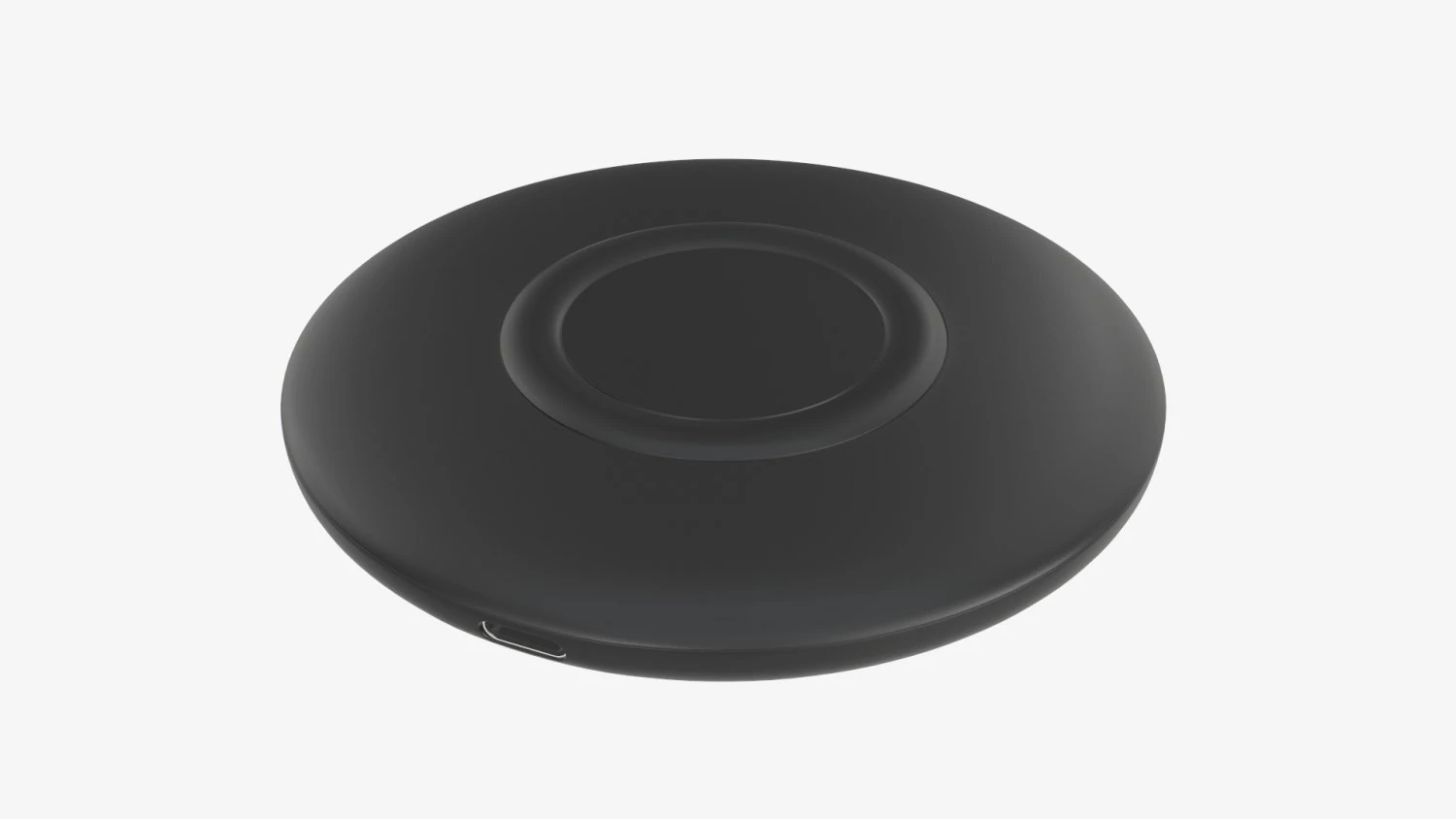 Kablosuz hızlı şarj pedi 3D Model .c4d .max .obj .3ds .fbx .stl .blend 