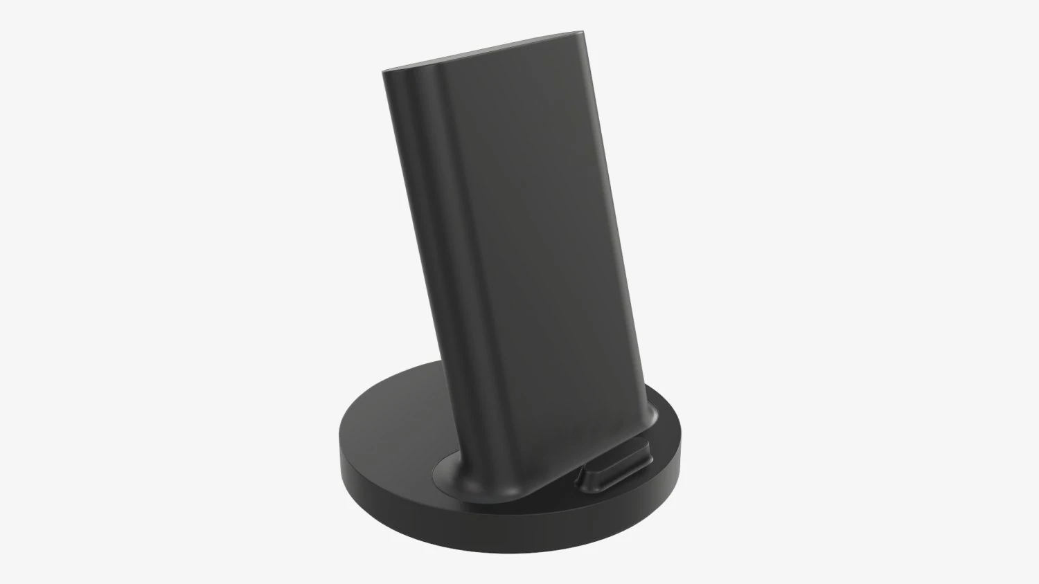 Wireless fast charging station 3D Model .c4d .max .obj .3ds .fbx .stl .blend 