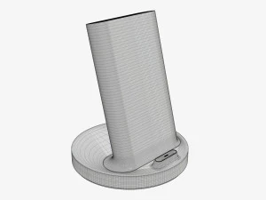 Wireless fast charging station 3D Model
