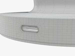 Wireless fast charging station 3D Model
