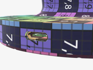 Wireless fast charging station 3D Model