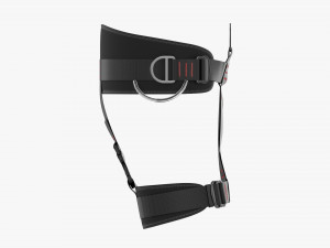 Adjustable climbing harness Model 3D