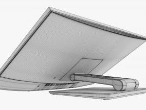 All-in-one desktop computer 03 3D Model