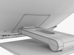 All-in-one desktop computer 03 3D Model