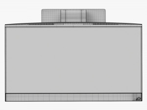 All-in-one desktop computer 03 3D Model