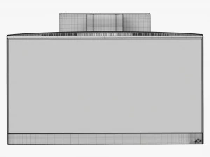 All-in-one desktop computer 03 3D Model