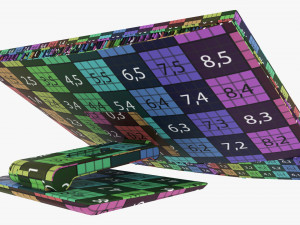 All-in-one desktop computer 03 3D Model