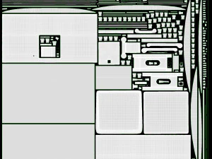 All-in-one desktop computer 03 3D Model