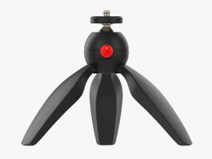 Camera mini tabletop tripod 3D Model