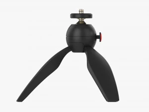 Camera mini tabletop tripod 3D Model