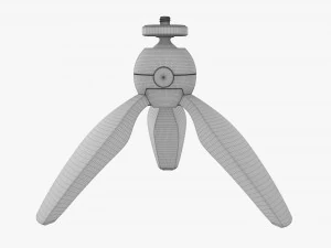 Camera mini tabletop tripod 3D Model
