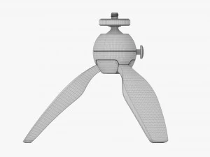 Camera mini tabletop tripod 3D Model