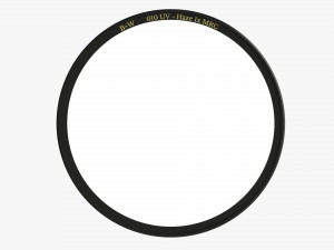 Camera UV haze filter 3D Model