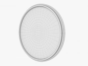 Camera UV haze filter 3D Model