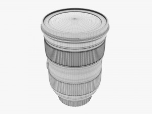 Canon DSLR EF 24-70mm f28L II USM Lens Modelo 3D